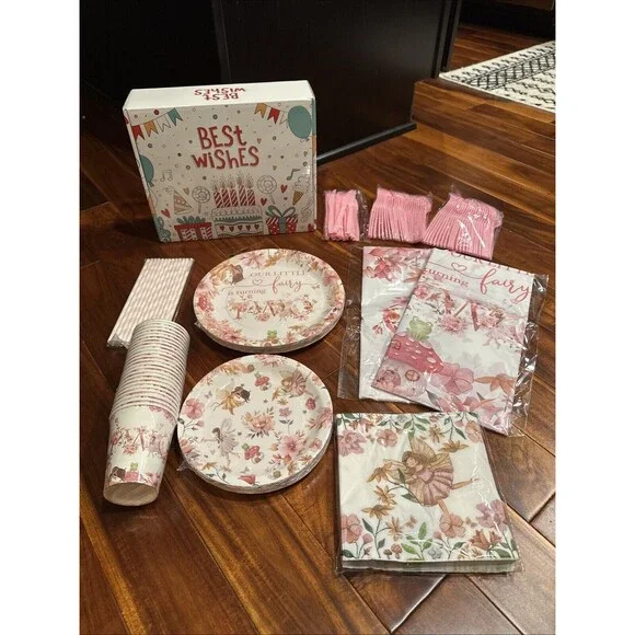 Party Supplies 2nd Birthday Kids Toddler Cups Plates Napkins Tablecloth Utensils - Picture 1 of 16